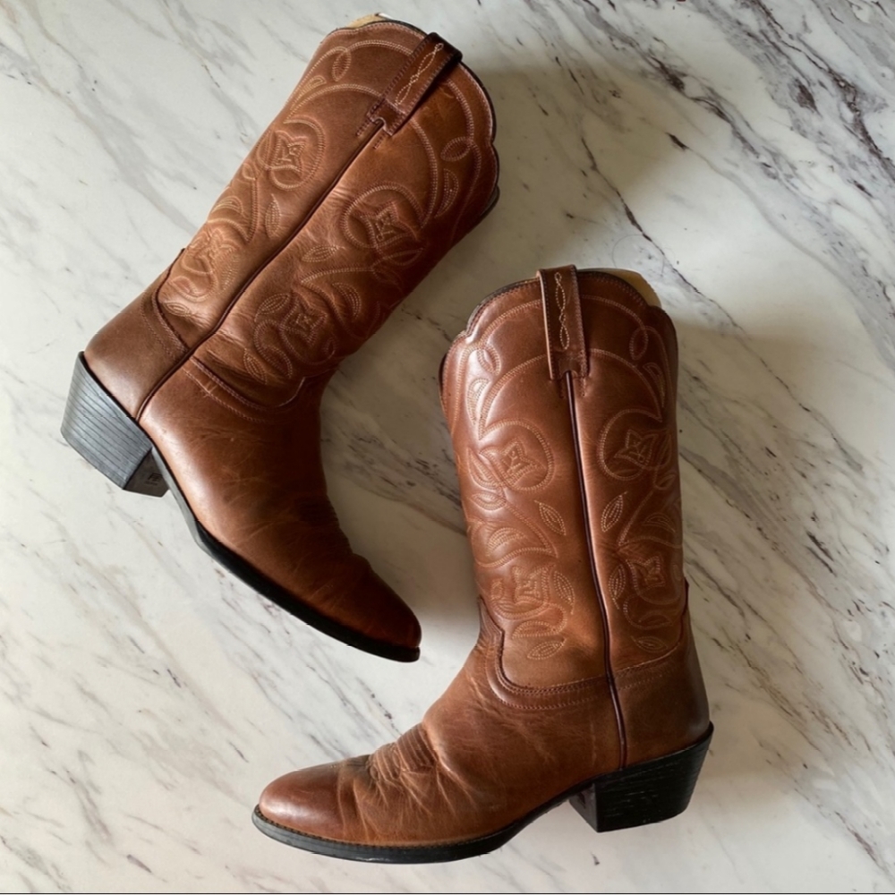 Ariat Heritage R Toe Western Boot Size 9